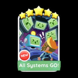 ✫Monopoly Go Stickers✫ All Systems GO!(5 Star) 0